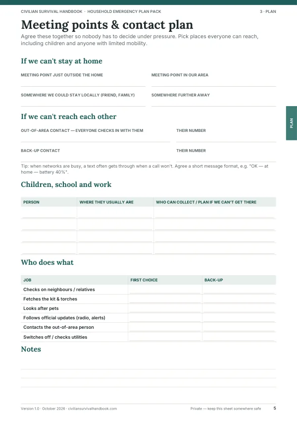 Page 5: Meeting points